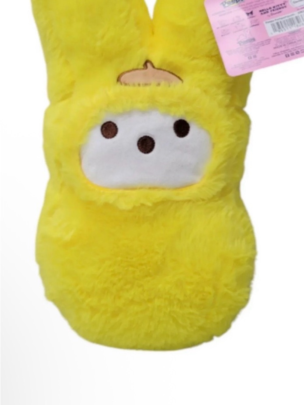 Sanrio Pompompurin x Peeps Hello Kitty Plush Bunny Stuffed Animal